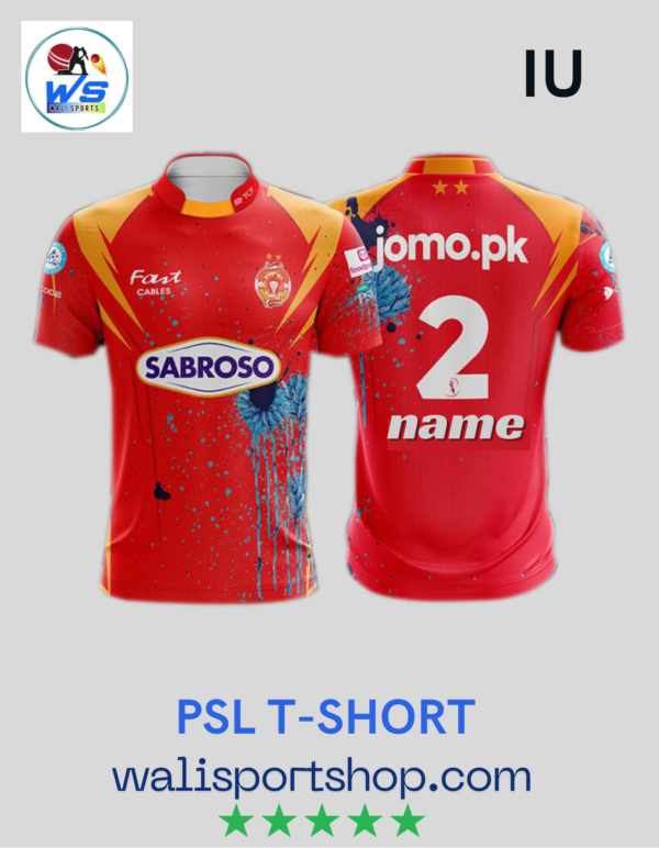 PSL Cricket T-Shirt, 2025, Stylish, all team PSL Cricket Jersey - Image 2
