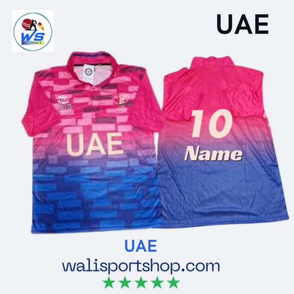 UAE Cricket Jersey 2025, Stylish Cricket T-Shirt