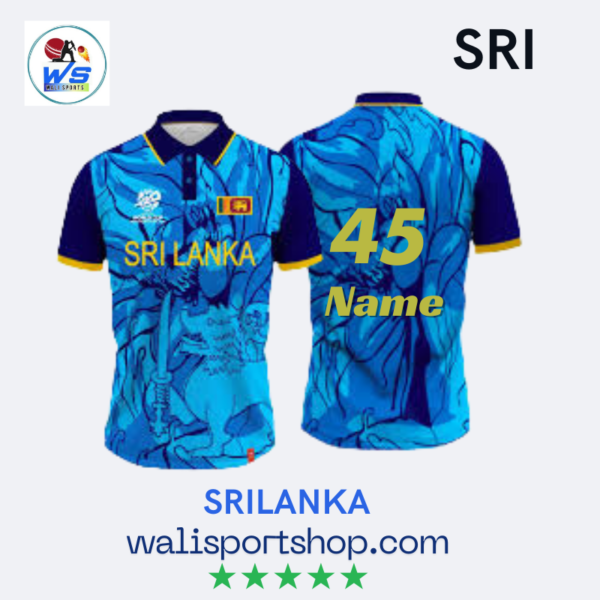 Sri Lanka Cricket Jersey 2025, Stylish Cricket T-Shirt