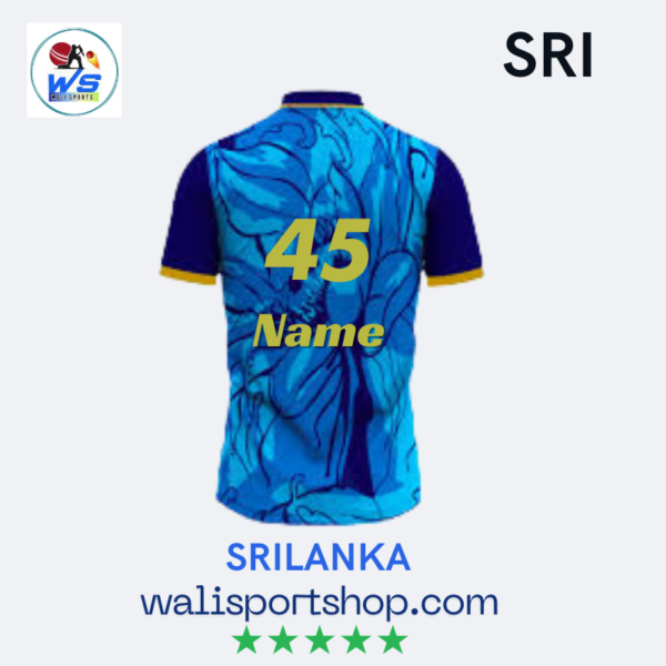 Sri Lanka Cricket Jersey 2025, Stylish Cricket T-Shirt - Image 2