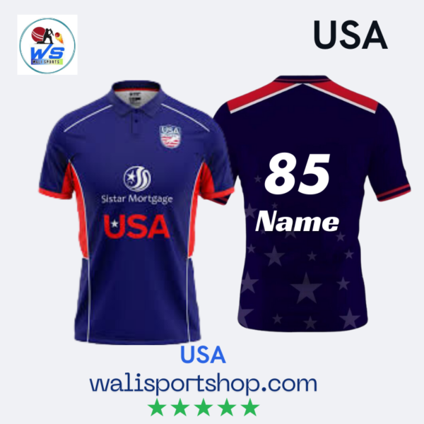 USA Cricket Jersey 2025, Stylish Cricket T-Shirt