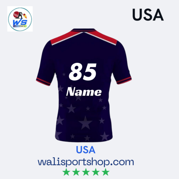 USA Cricket Jersey 2025, Stylish Cricket T-Shirt - Image 3