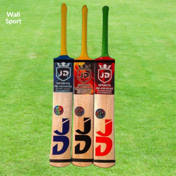 JD™ Tape Ball Cricket Bat – Coconut Latest Player Edition Bat 2025 - Image 2