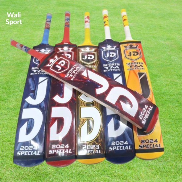 JD™ Tape Ball Cricket Bat – Coconut Latest Player Edition Bat 2025 - Image 3