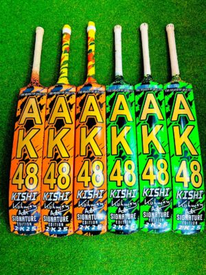 AK48 Tape Ball cricket Bat, Coconut latest Player Edition bat 2025