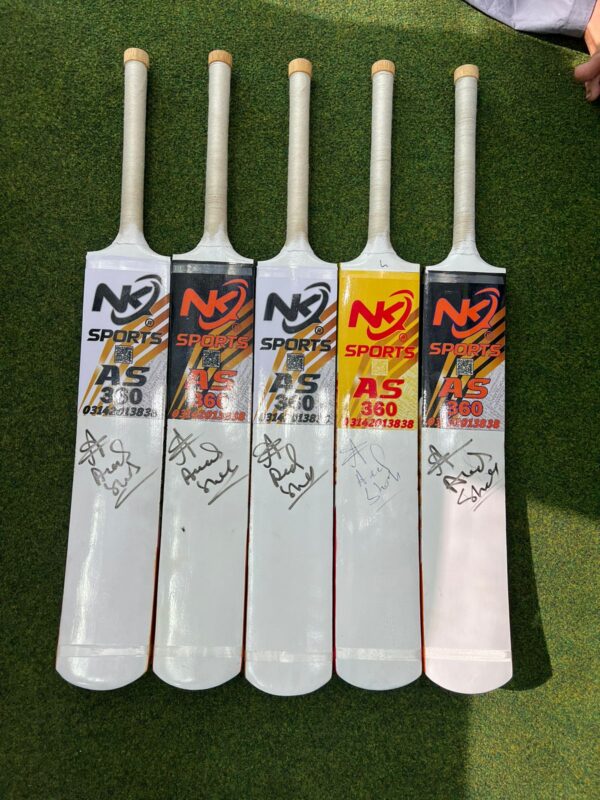 NK Tape Ball Cricket Bat – Coconut  360 latest Player Edition Bat 2025 - Image 2